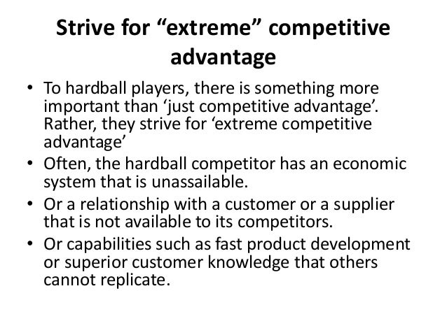 hardball manifesto